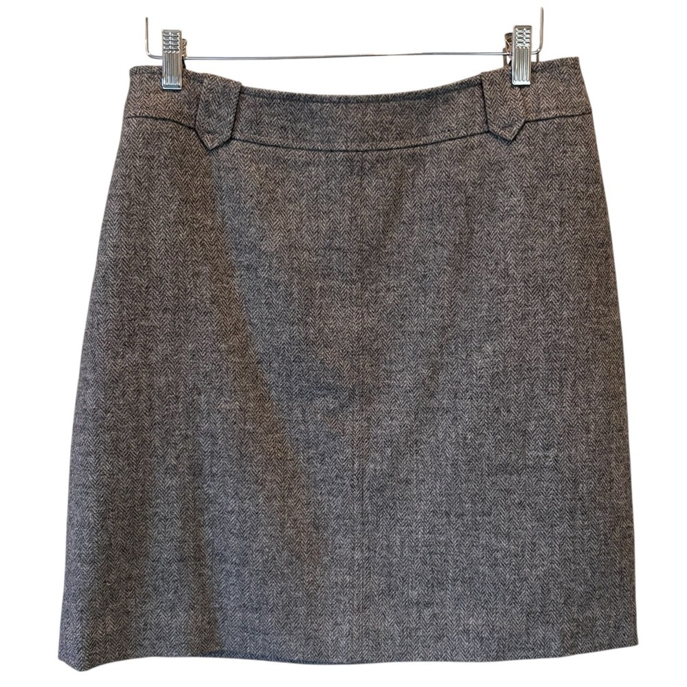 Talbots Classic Gray Wool Blend Skirt,size 10, Office Preppy Academia CareerWear